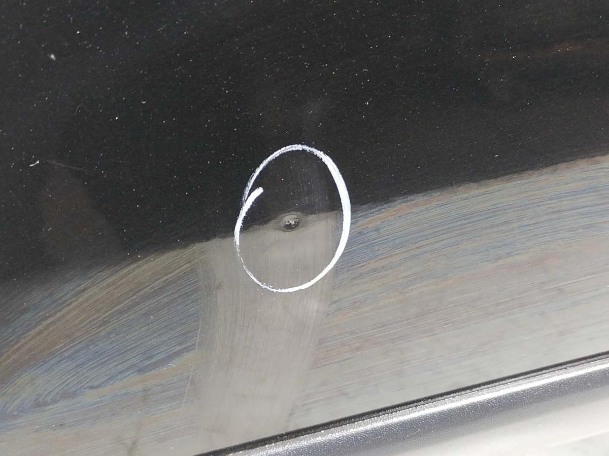 Skoda Roomster original T&uuml;r hinten rechts LF9R Black Magic Rohbau Bj.2010